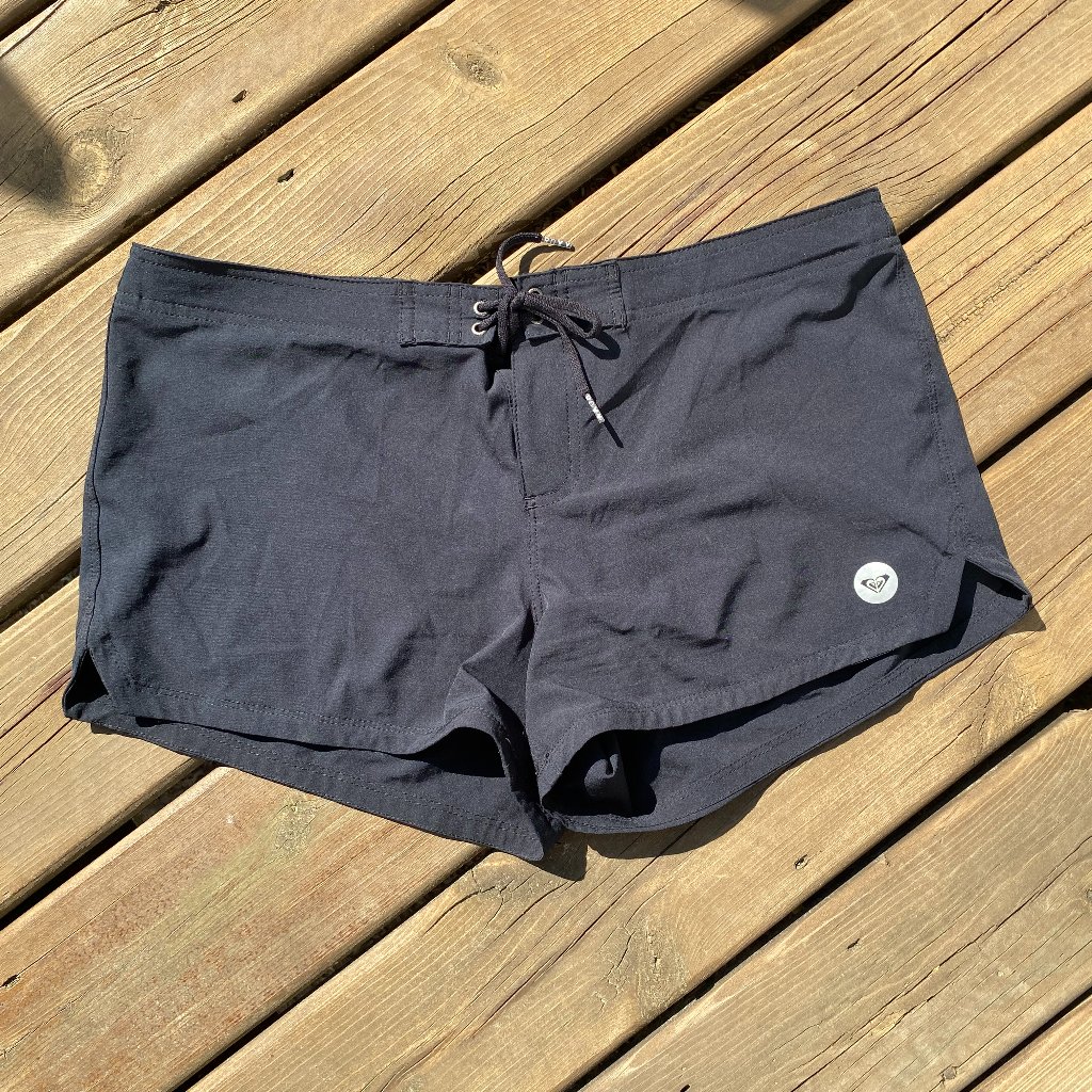 Black Roxy Swim Shorts